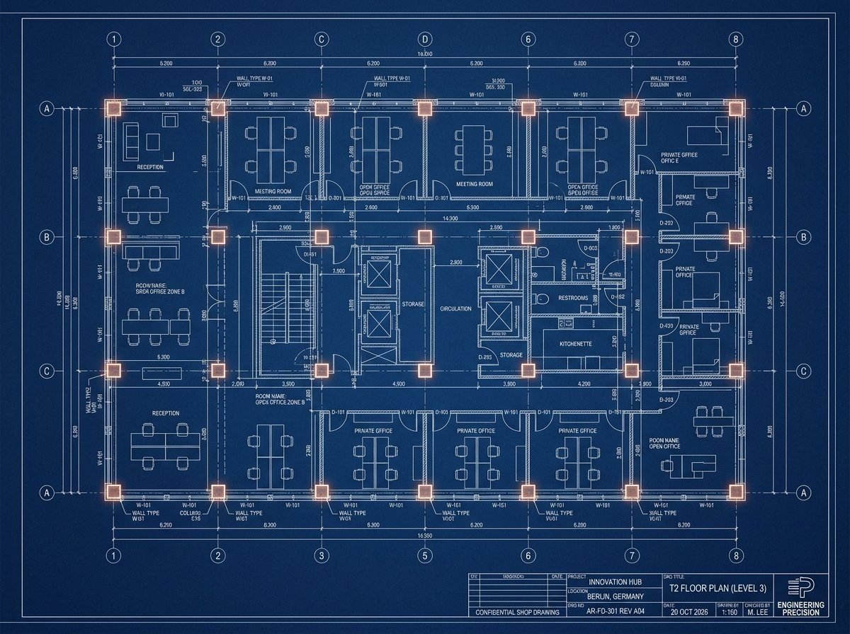 مخطط معماري تنفيذي